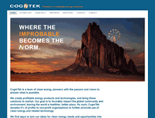 Tablet Screenshot of cognitek.com